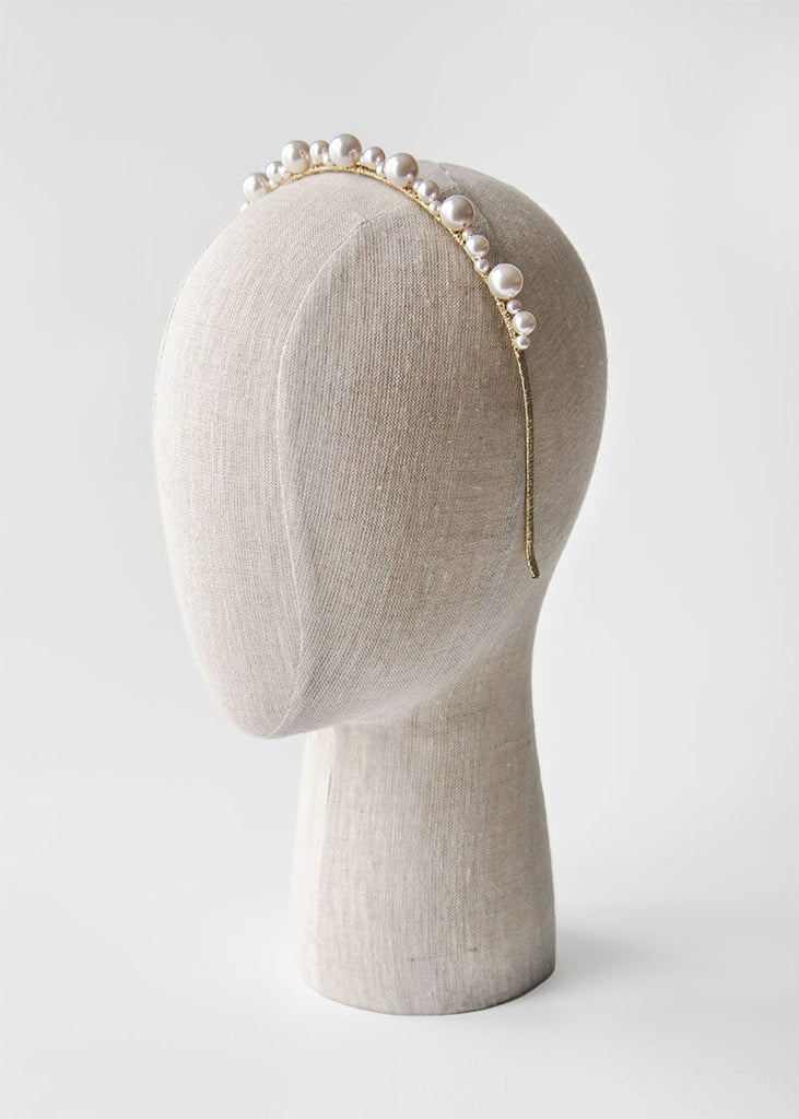 Angel crown with pearls