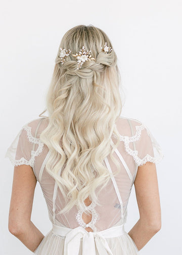 Blaise bridal hair pins