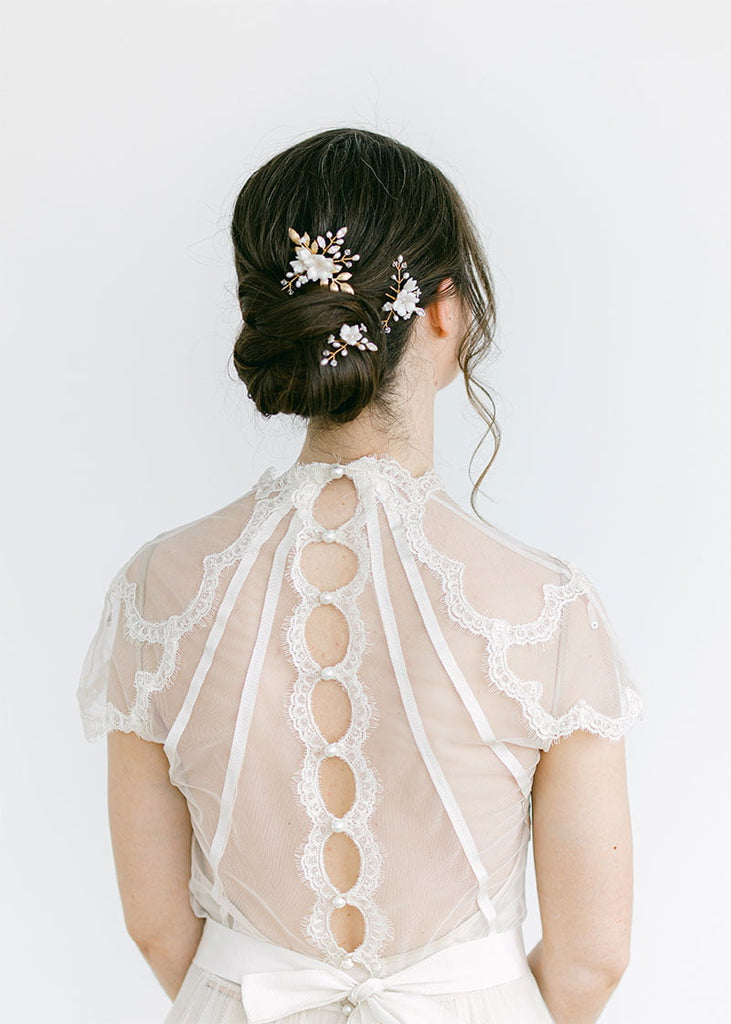 Blaise wedding hair pins