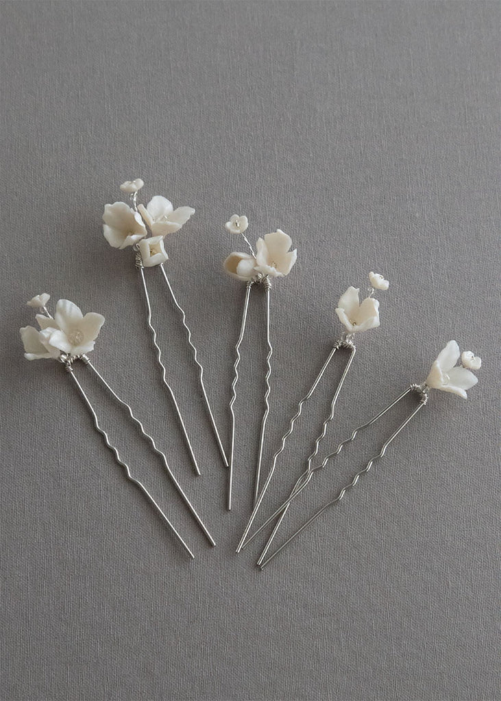 Cassia wedding hair pins