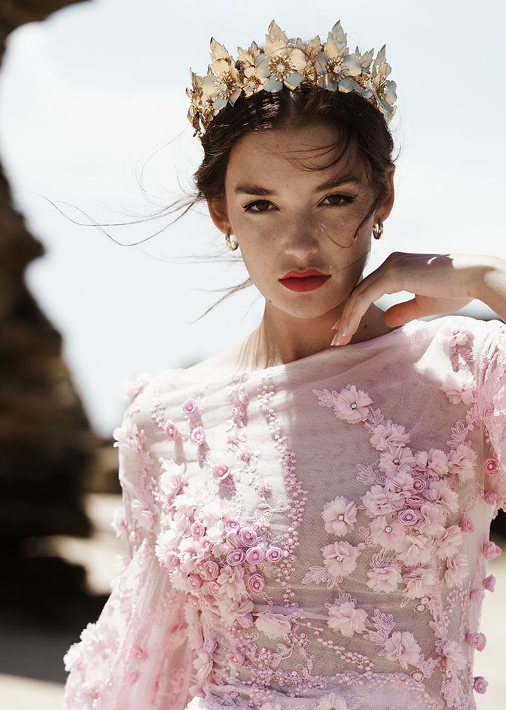 Catarina crown in gold