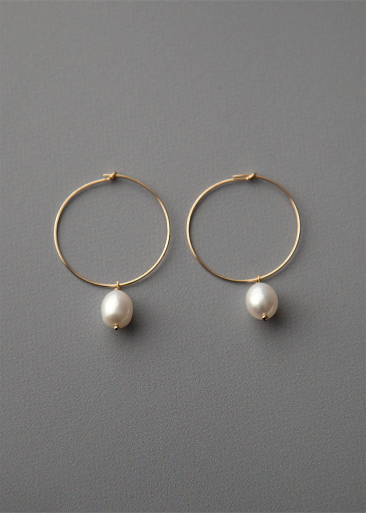 pearl bridal earrings