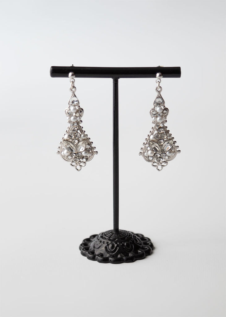 Perles wedding earrings